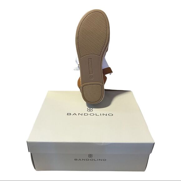 Bandolino Womens BN PATTII 3 Brown Faux Leather Espadrilles Shoes NWT Sz… - Picture 5 of 9